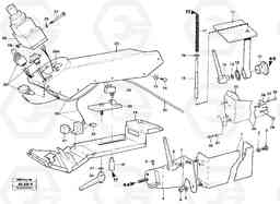 47115 CDC - steering, plate details. L180/L180C VOLVO BM VOLVO BM L180/L180C SER NO -2532 / -60469 USA, Volvo Construction Equipment