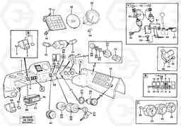 97369 Instruments panel L180/L180C VOLVO BM VOLVO BM L180/L180C SER NO -2532 / -60469 USA, Volvo Construction Equipment