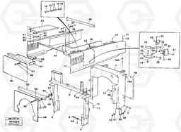 93508 Engine hood L180/L180C VOLVO BM VOLVO BM L180/L180C SER NO -2532 / -60469 USA, Volvo Construction Equipment