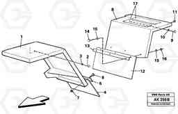 88405 Fenders L180/L180C VOLVO BM VOLVO BM L180/L180C SER NO -2532 / -60469 USA, Volvo Construction Equipment