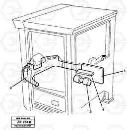 13275 Heating system L180/L180C VOLVO BM VOLVO BM L180/L180C SER NO -2532 / -60469 USA, Volvo Construction Equipment