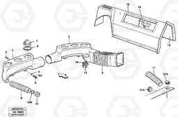 47151 Air ducts L180/L180C VOLVO BM VOLVO BM L180/L180C SER NO -2532 / -60469 USA, Volvo Construction Equipment