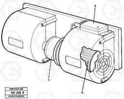 28120 Fan L180/L180C VOLVO BM VOLVO BM L180/L180C SER NO -2532 / -60469 USA, Volvo Construction Equipment