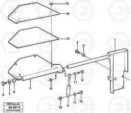 45820 Instructor's seat L180/L180C VOLVO BM VOLVO BM L180/L180C SER NO -2532 / -60469 USA, Volvo Construction Equipment