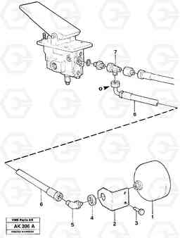 94404 Accumulator. L180/L180C VOLVO BM VOLVO BM L180/L180C SER NO -2532 / -60469 USA, Volvo Construction Equipment