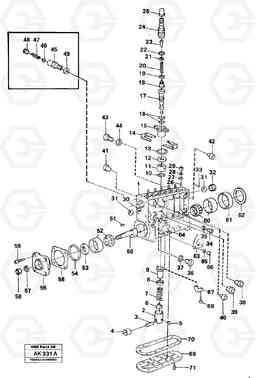 89554 Injection pump. L180/L180C VOLVO BM VOLVO BM L180/L180C SER NO -2532 / -60469 USA, Volvo Construction Equipment