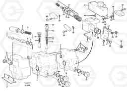 64180 Control valve. L180/L180C VOLVO BM VOLVO BM L180/L180C SER NO -2532 / -60469 USA, Volvo Construction Equipment