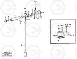 14605 Valve mechanism L180/L180C VOLVO BM VOLVO BM L180/L180C SER NO -2532 / -60469 USA, Volvo Construction Equipment