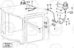 77029 Revolving warning light. L180/L180C VOLVO BM VOLVO BM L180/L180C SER NO -2532 / -60469 USA, Volvo Construction Equipment