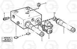 27907 Operating valve. L180/L180C VOLVO BM VOLVO BM L180/L180C SER NO -2532 / -60469 USA, Volvo Construction Equipment