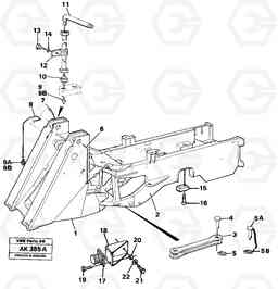 60074 Frame L180/L180C VOLVO BM VOLVO BM L180/L180C SER NO -2532 / -60469 USA, Volvo Construction Equipment