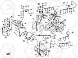 22792 Central lubrication, high lift version L180/L180C VOLVO BM VOLVO BM L180/L180C SER NO -2532 / -60469 USA, Volvo Construction Equipment