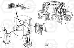 24254 Cable harness, central lubrication. L180/L180C VOLVO BM VOLVO BM L180/L180C SER NO -2532 / -60469 USA, Volvo Construction Equipment