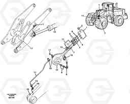 49088 Distribution block, C. L180/L180C VOLVO BM VOLVO BM L180/L180C SER NO -2532 / -60469 USA, Volvo Construction Equipment