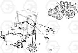 50564 Cable harness, central lubrication. L180/L180C VOLVO BM VOLVO BM L180/L180C SER NO -2532 / -60469 USA, Volvo Construction Equipment