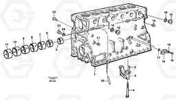 14602 Cylinder block L180/L180C VOLVO BM VOLVO BM L180/L180C SER NO -2532 / -60469 USA, Volvo Construction Equipment