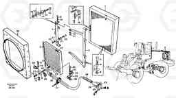 47106 Condenser with fitting parts. L180/L180C VOLVO BM VOLVO BM L180/L180C SER NO -2532 / -60469 USA, Volvo Construction Equipment