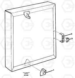 13278 Condenser with fitting parts L180/L180C VOLVO BM VOLVO BM L180/L180C SER NO -2532 / -60469 USA, Volvo Construction Equipment