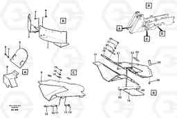 66370 Protecting plates. L180/L180C VOLVO BM VOLVO BM L180/L180C SER NO -2532 / -60469 USA, Volvo Construction Equipment