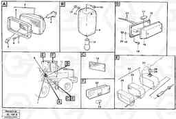 29740 Lighting, front L70B/L70C VOLVO BM VOLVO BM L70B/L70C SER NO - 13115, Volvo Construction Equipment