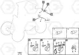 83081 Cable harness, rear L70B/L70C VOLVO BM VOLVO BM L70B/L70C SER NO - 13115, Volvo Construction Equipment