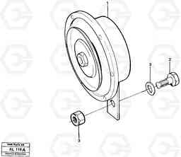 29259 Compressor horn L70B/L70C VOLVO BM VOLVO BM L70B/L70C SER NO - 13115, Volvo Construction Equipment