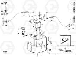 26321 Windshield washer L70B/L70C VOLVO BM VOLVO BM L70B/L70C SER NO - 13115, Volvo Construction Equipment