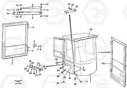 65238 Cab body L70B/L70C VOLVO BM VOLVO BM L70B/L70C SER NO - 13115, Volvo Construction Equipment