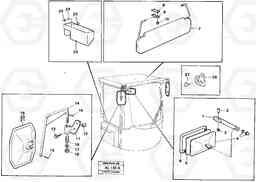 82745 Interior components L70B/L70C VOLVO BM VOLVO BM L70B/L70C SER NO - 13115, Volvo Construction Equipment