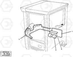 19837 Heating system L70B/L70C VOLVO BM VOLVO BM L70B/L70C SER NO - 13115, Volvo Construction Equipment