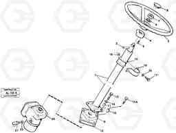 99337 Steering column assembly L70B/L70C VOLVO BM VOLVO BM L70B/L70C SER NO - 13115, Volvo Construction Equipment