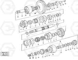 21095 Hydraulic clutch forward/3:rd speeds L70B/L70C VOLVO BM VOLVO BM L70B/L70C SER NO - 13115, Volvo Construction Equipment