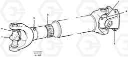 16801 Propeller shaft L70B/L70C VOLVO BM VOLVO BM L70B/L70C SER NO - 13115, Volvo Construction Equipment