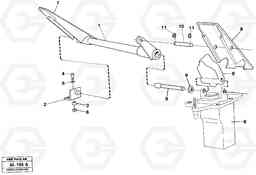 82277 Dual brake pedals L70B/L70C VOLVO BM VOLVO BM L70B/L70C SER NO - 13115, Volvo Construction Equipment