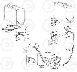 51970 Hydraulic system: valve block - connection block L70B/L70C VOLVO BM VOLVO BM L70B/L70C SER NO - 13115, Volvo Construction Equipment