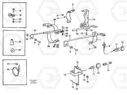 28199 Bucket positioner and boom kickout L70B/L70C VOLVO BM VOLVO BM L70B/L70C SER NO - 13115, Volvo Construction Equipment