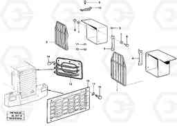 40557 Protection for lighting L70B/L70C VOLVO BM VOLVO BM L70B/L70C SER NO - 13115, Volvo Construction Equipment