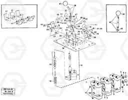 96541 Servo valve L70B/L70C VOLVO BM VOLVO BM L70B/L70C SER NO - 13115, Volvo Construction Equipment