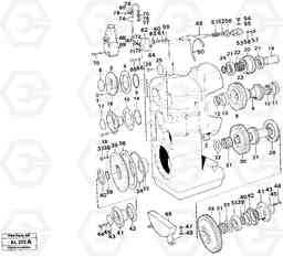 63401 Clutch housing 8-speeds 30873 L70B/L70C VOLVO BM VOLVO BM L70B/L70C SER NO - 13115, Volvo Construction Equipment