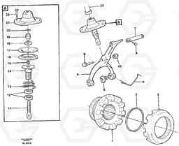 8607 Differential lock L70B/L70C VOLVO BM VOLVO BM L70B/L70C SER NO - 13115, Volvo Construction Equipment