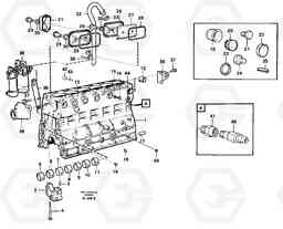 98971 Cylinder block L70B/L70C VOLVO BM VOLVO BM L70B/L70C SER NO - 13115, Volvo Construction Equipment