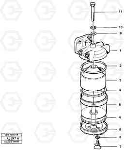 12315 Slurry separator L70B/L70C VOLVO BM VOLVO BM L70B/L70C SER NO - 13115, Volvo Construction Equipment