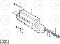 14721 Inlet manifold L70B/L70C VOLVO BM VOLVO BM L70B/L70C SER NO - 13115, Volvo Construction Equipment