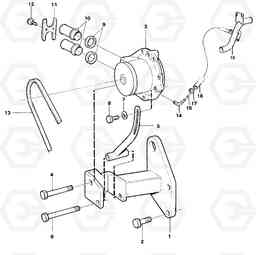 86126 Waterpump, assembly L70B/L70C VOLVO BM VOLVO BM L70B/L70C SER NO - 13115, Volvo Construction Equipment