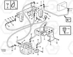 87925 Single acting lifting function L70B/L70C VOLVO BM VOLVO BM L70B/L70C SER NO - 13115, Volvo Construction Equipment