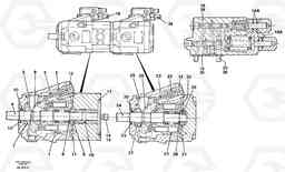 103380 Hydraulic pump L70B/L70C VOLVO BM VOLVO BM L70B/L70C SER NO - 13115, Volvo Construction Equipment