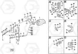 72917 Feed lines Heavy Duty L70B/L70C VOLVO BM VOLVO BM L70B/L70C SER NO - 13115, Volvo Construction Equipment