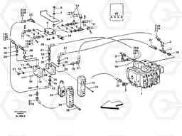 63354 Hydraulic system, 4:rd function L70B/L70C VOLVO BM VOLVO BM L70B/L70C SER NO - 13115, Volvo Construction Equipment