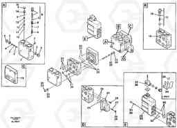 103182 Valve, circuit body and return valve L70B/L70C VOLVO BM VOLVO BM L70B/L70C SER NO - 13115, Volvo Construction Equipment