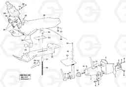 23859 Cdc-steering, foldable armrest. L70B/L70C VOLVO BM VOLVO BM L70B/L70C SER NO - 13115, Volvo Construction Equipment